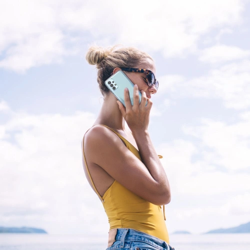 Etui Spigen Liquid Crystal Samsung Galaxy A13 LTE Crystal Clear