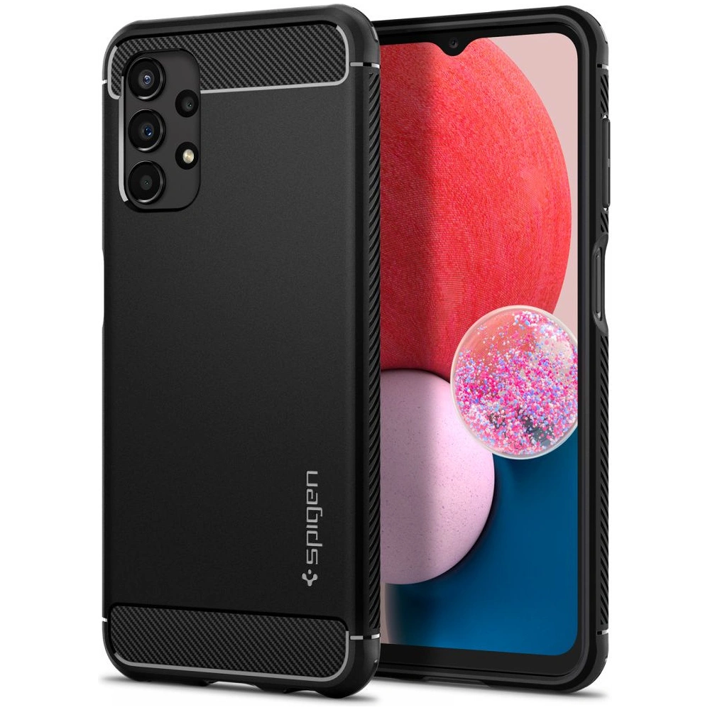 Wholesale Spigen Rugged Armor Samsung Galaxy A13 LTE Matte Black - SPN2192BLK - {ean13} - Hurt