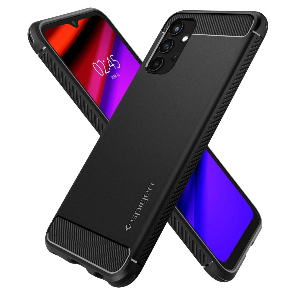 Wholesale Spigen Rugged Armor Samsung Galaxy A13 LTE Matte Black - SPN2192BLK - {ean13} - Hurt