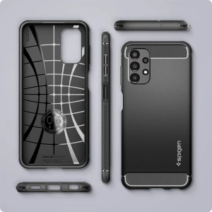 Wholesale Spigen Rugged Armor Samsung Galaxy A13 LTE Matte Black - SPN2192BLK - {ean13} - Hurt