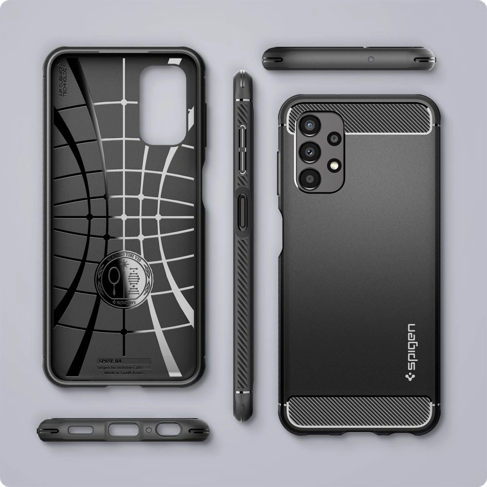 Hurtownia GSM - Etui Spigen Rugged Armor Samsung Galaxy A13 LTE Matná Černá - SPN2192BLK - {ean13} - Hurt