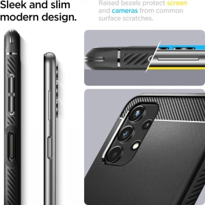 Wholesale Spigen Rugged Armor Samsung Galaxy A13 LTE Matte Black - SPN2192BLK - {ean13} - Hurt