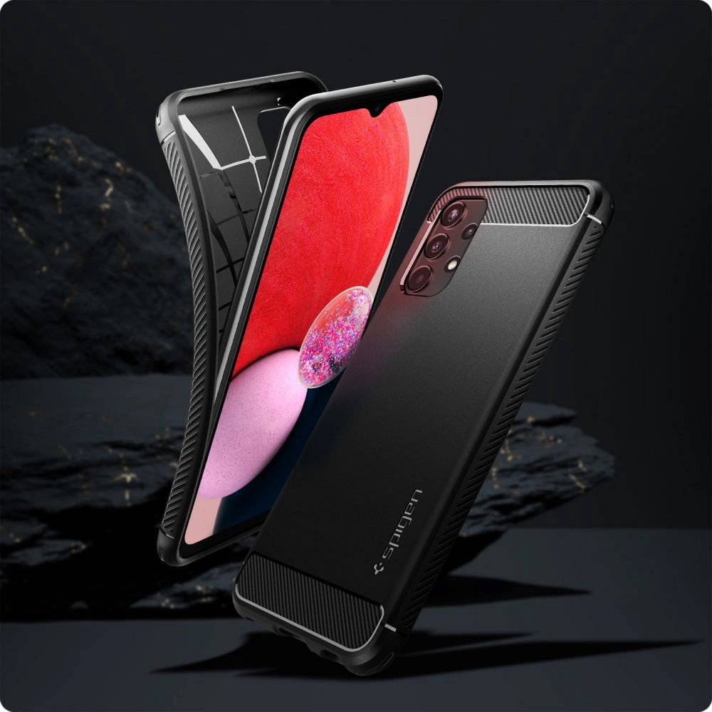 Hurtownia GSM - Etui Spigen Rugged Armor Samsung Galaxy A13 LTE Matná Černá - SPN2192BLK - {ean13} - Hurt