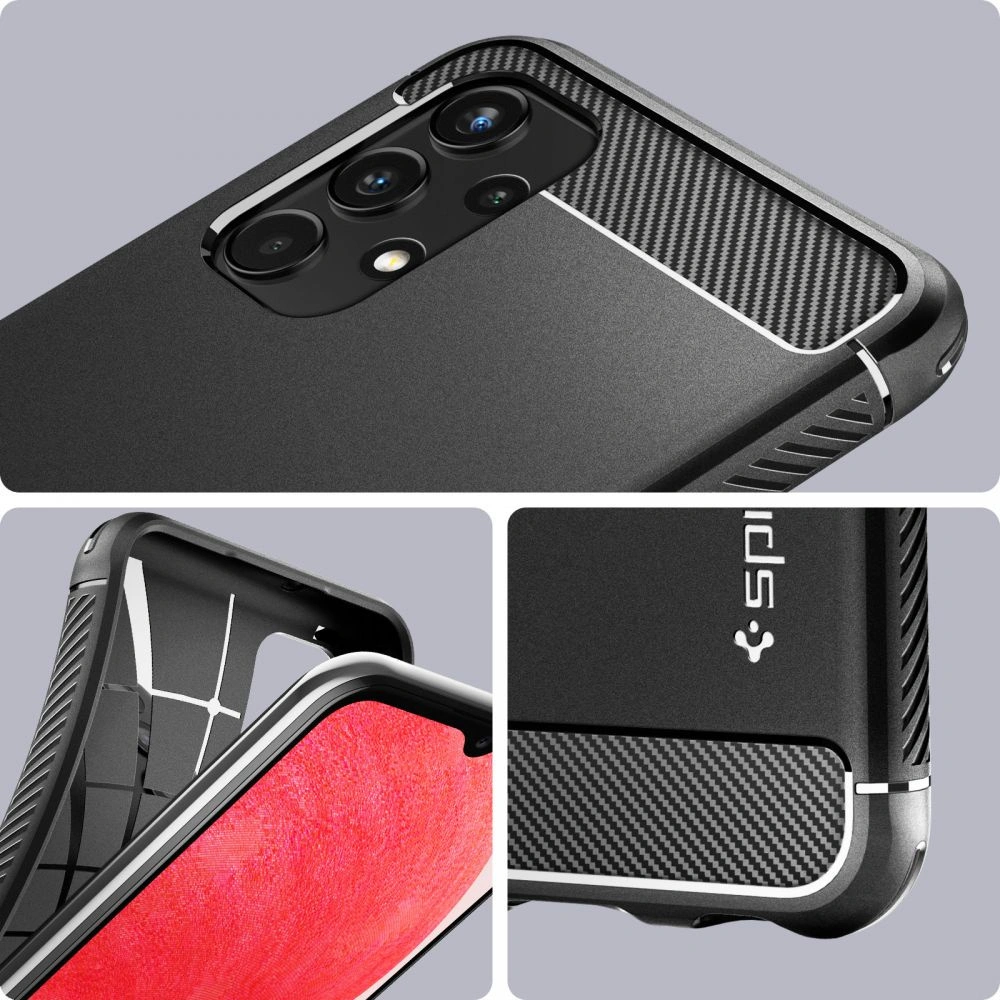 Wholesale Spigen Rugged Armor Samsung Galaxy A13 LTE Matte Black - SPN2192BLK - {ean13} - Hurt