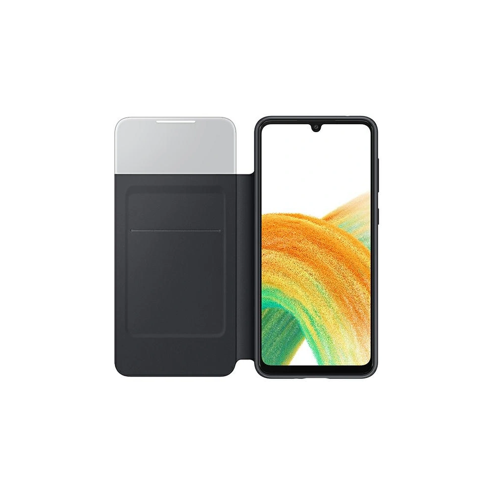 Hurtownia GSM - Etui Samsung Galaxy A33 5G EF-EA336PB czarny/black S View Wallet Cover - SMG659BLK - {ean13} - Hurt