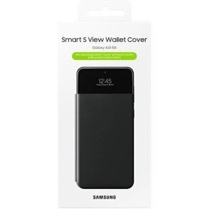 Hurtownia GSM - Etui Samsung Galaxy A33 5G EF-EA336PB czarny/black S View Wallet Cover - SMG659BLK - {ean13} - Hurt