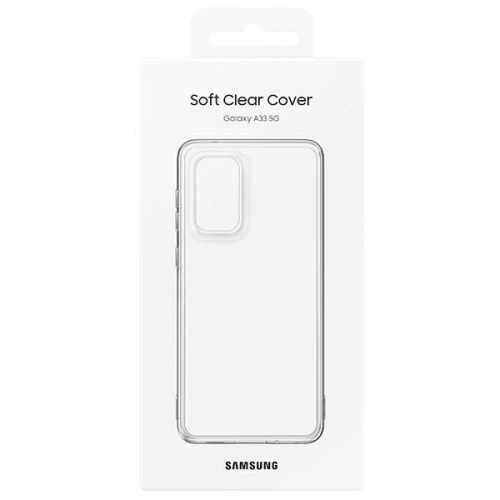 Etui Samsung Galaxy A33 5G EF-QA336TT przezroczysty/transparent Soft Clear Cover