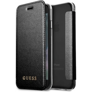 Hurtownia GSM - Case Guess GUFLBKP7LIGLTBK Apple iPhone 8/7 Plus schwarz/czarny Buch Iridescent - GUE1649BLK - {ean13} - Hurt