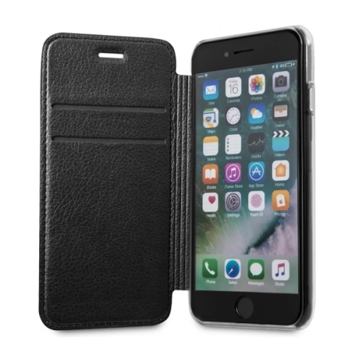 Etui Guess GUFLBKP7LIGLTBK Apple iPhone 8/7 Plus black/czarny book Iridescent