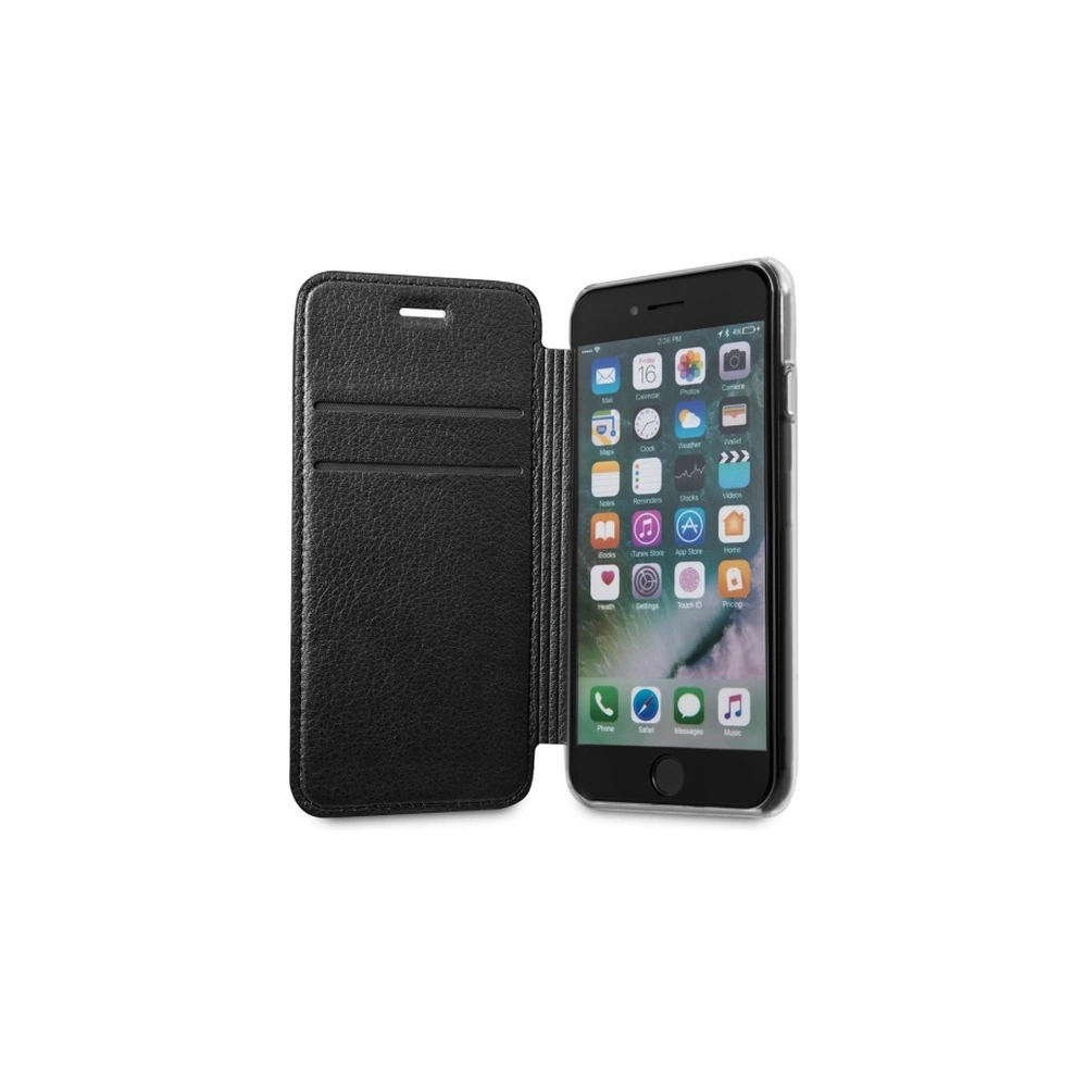 Hurtownia GSM - Etui Guess GUFLBKP7LIGLTBK Apple iPhone 8/7 Plus černé/czarny knížkové Iridescent - GUE1649BLK - {ean13} - Hurt