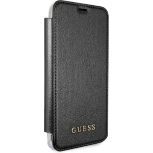 Hurtownia GSM - Etui Guess GUFLBKP7LIGLTBK Apple iPhone 8/7 Plus black/czarny book Iridescent - GUE1649BLK - {ean13} - Hurt