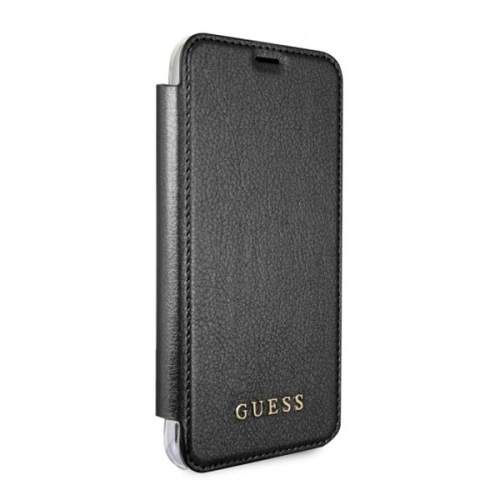 Etui Guess GUFLBKP7LIGLTBK Apple iPhone 8/7 Plus black/czarny book Iridescent