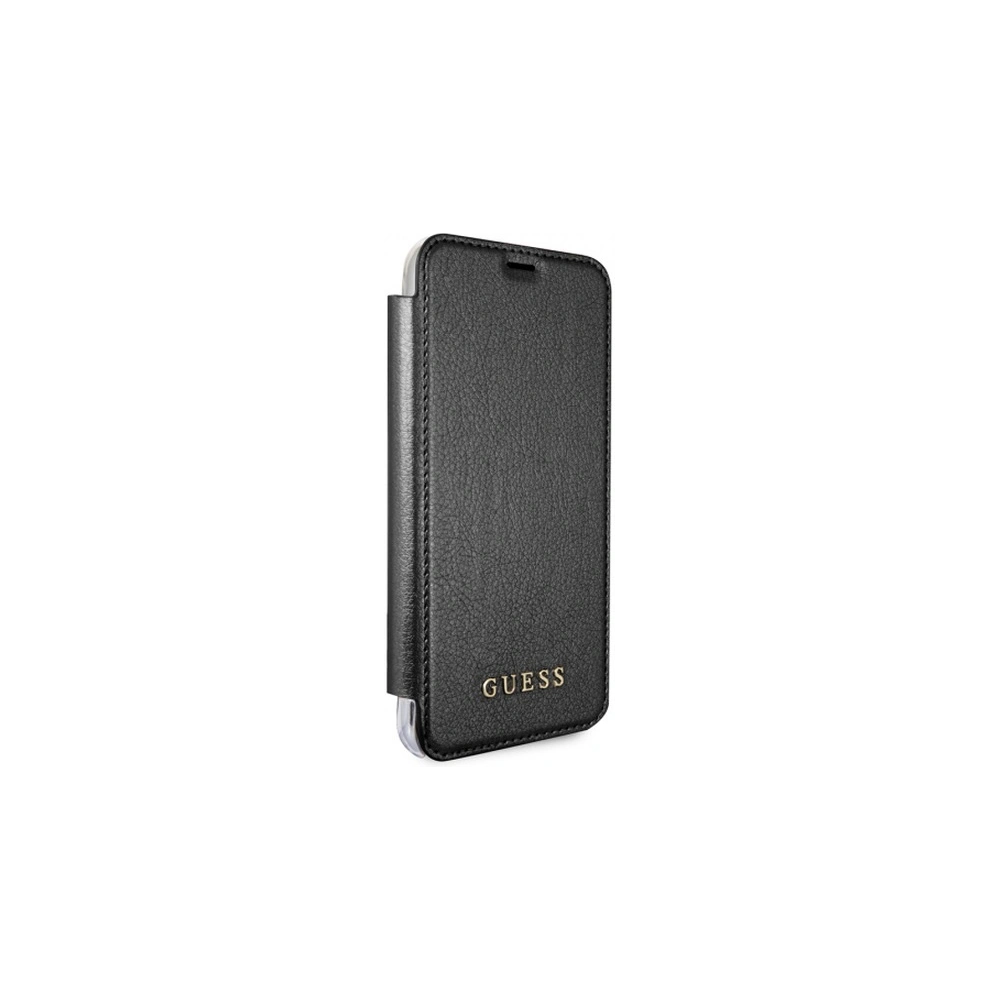 Hurtownia GSM - Etui Guess GUFLBKP7LIGLTBK Apple iPhone 8/7 Plus černé/czarny knížkové Iridescent - GUE1649BLK - {ean13} - Hurt