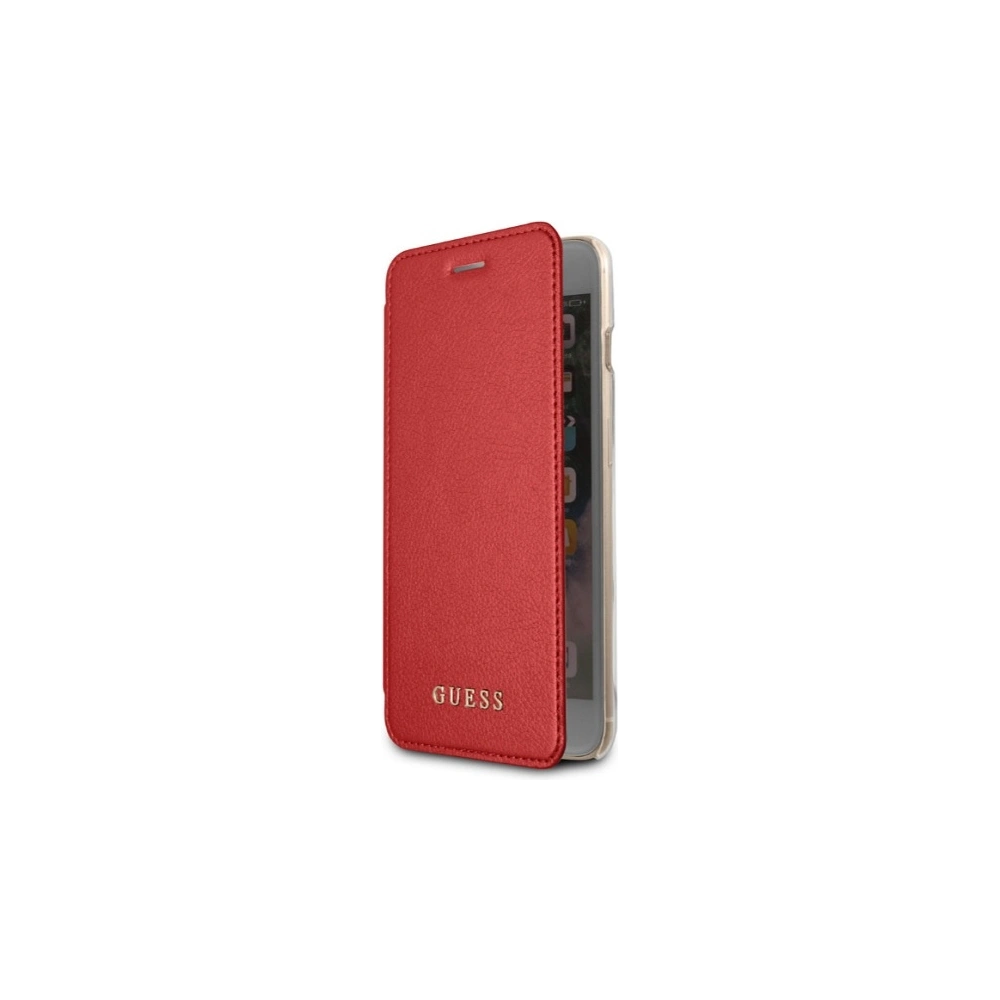 Hurtownia GSM - Etui Guess GUFLBKP7LIGLTRE Apple iPhone 8/7 Plus červená/kryštálová kniha Iridescent - GUE1650RED - {ean13} - Hurt