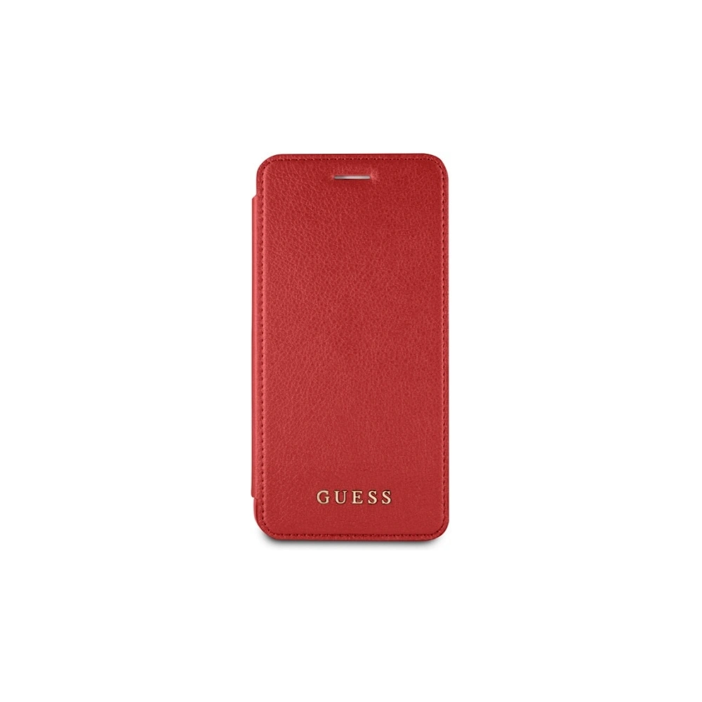 Hurtownia GSM - Etui Guess GUFLBKP7LIGLTRE Apple iPhone 8/7 Plus červená/kryštálová kniha Iridescent - GUE1650RED - {ean13} - Hurt