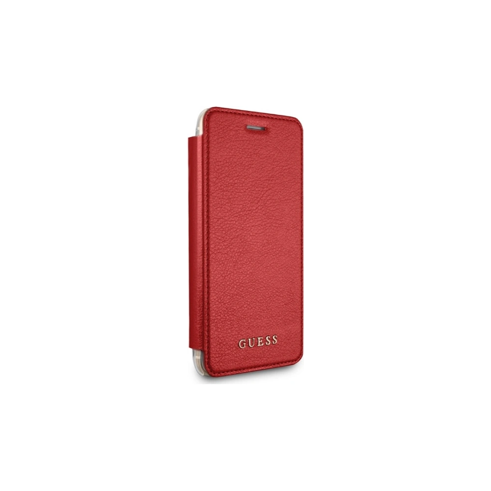 Hurtownia GSM - Etui Guess GUFLBKP7LIGLTRE Apple iPhone 8/7 Plus červená/kryštálová kniha Iridescent - GUE1650RED - {ean13} - Hurt
