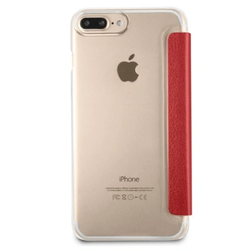 Etui Guess GUFLBKP7LIGLTRE Apple iPhone 8/7 Plus red/czerwony book Iridescent