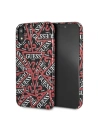 Etui Guess GUHCI61PMPTBK Apple iPhone XR black/czarny hardcase Triangle All over