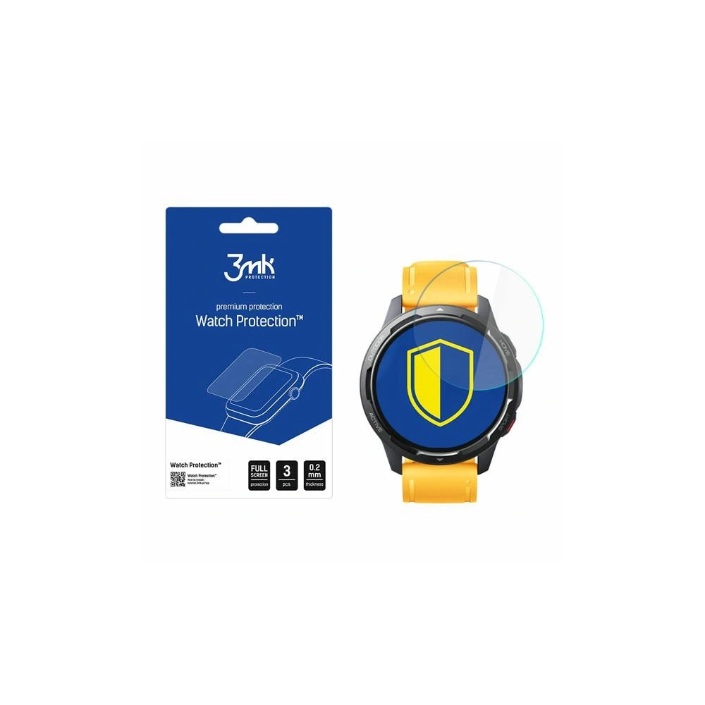 Hurtownia GSM - Hybirdní sklo 3MK FlexibleGlass ochrana hodinek Xiaomi Watch S1 Active - 3MK2866 - {ean13} - Hurt