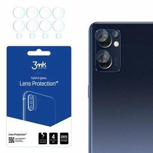 Hurtownia GSM - Szkło hybrydowe na obiektyw aparatu 3MK Lens Protection Oppo Find X5 Lite [4 PACK] - 3MK2873 - {ean13} - Hurt
