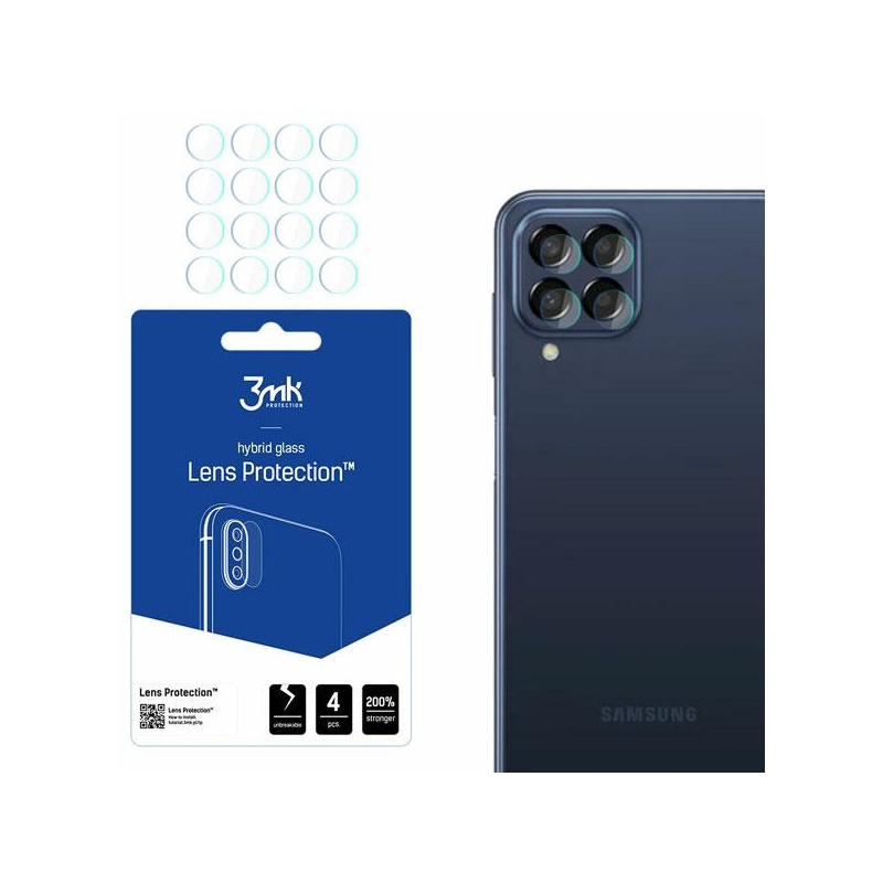 3MK Distributor - 5903108466165 - 3MK2876 - 3MK Lens Protection Samsung Galaxy M33 [4 PACK] - B2B homescreen
