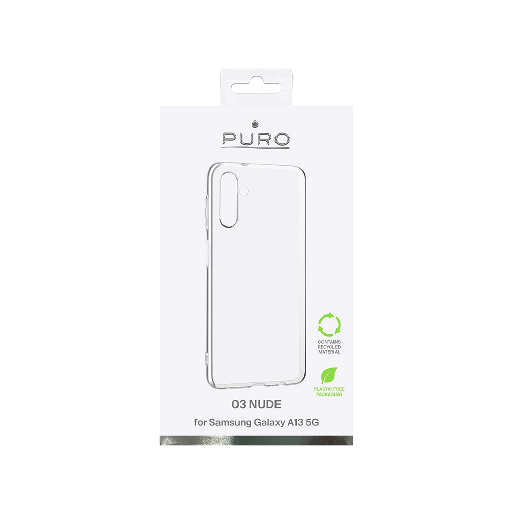 Hurtownia GSM - Etui PURO 0.3 Nude Samsung Galaxy A13 5G (průhledný) - PUR548CL - {ean13} - Hurt