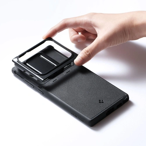 Etui Spigen Optik Armor Samsung Galaxy S22 Ultra Black