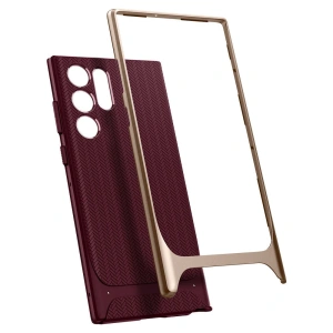 Hurtownia GSM - Etui Spigen Neo Hybrid Samsung Galaxy S22 Ultra Burgundské - SPN2196BRG - {ean13} - Hurt