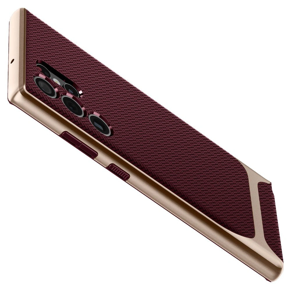 Hurtownia GSM - Etui Spigen Neo Hybrid Samsung Galaxy S22 Ultra Burgundské - SPN2196BRG - {ean13} - Hurt