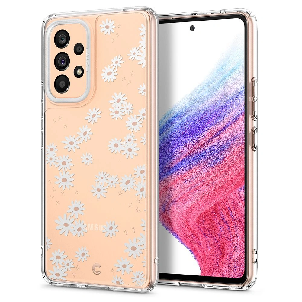 Hurtownia GSM - Etui Spigen Cyrill Cecile Samsung Galaxy A53 5G White Daisy - SPN2197WHTDAI - {ean13} - Hurt