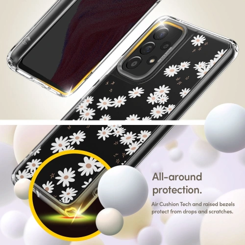 Etui Spigen Cyrill Cecile Samsung Galaxy A53 5G White Daisy