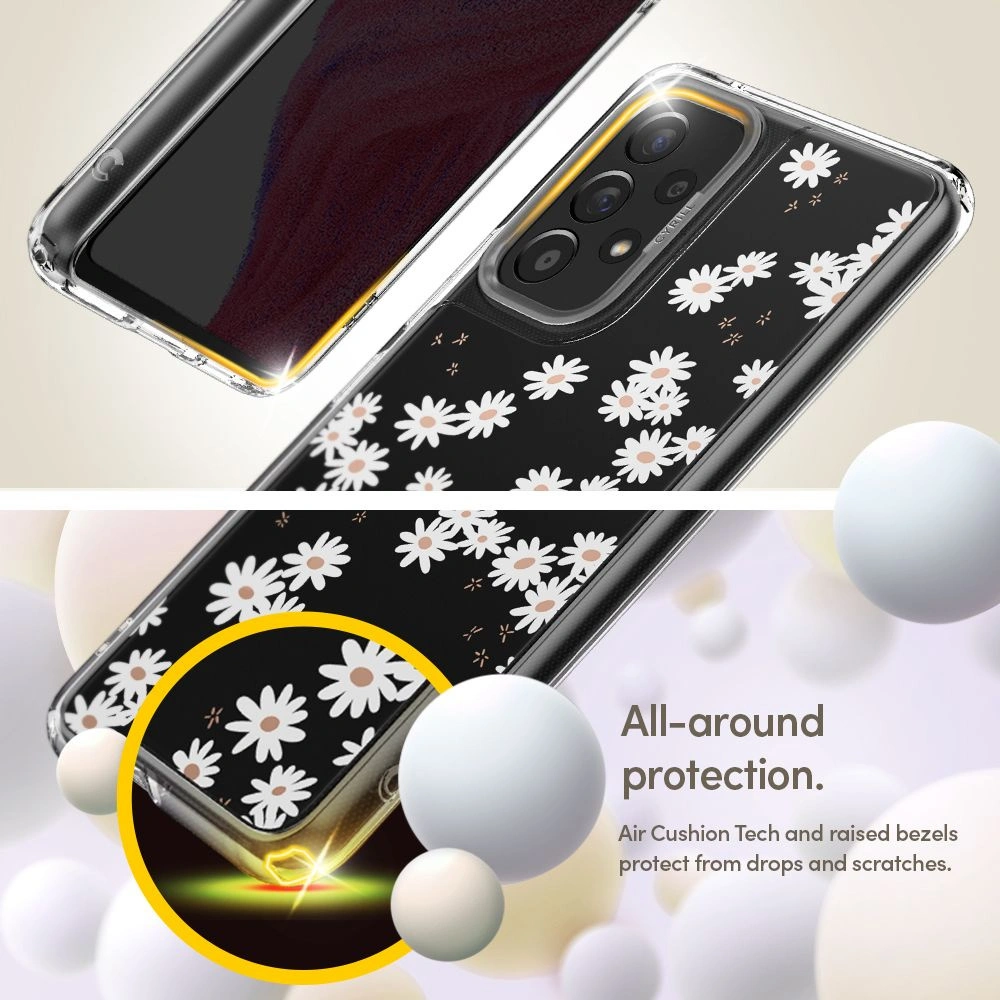Hurtownia GSM - Etui Spigen Cyrill Cecile Samsung Galaxy A53 5G White Daisy - SPN2197WHTDAI - {ean13} - Hurt