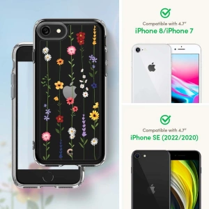 Hurtownia GSM - Case Spigen Cyrill Cecile Apple iPhone SE 2022/SE 2020/8/7 Blumen Garten - SPN2198FLOGAR - {ean13} - Hurt