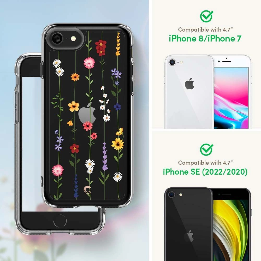 Wholesale Spigen Cyrill Cecile Apple iPhone SE 2022/SE 2020/8/7 Flower Garden - SPN2198FLOGAR - {ean13} - Hurt