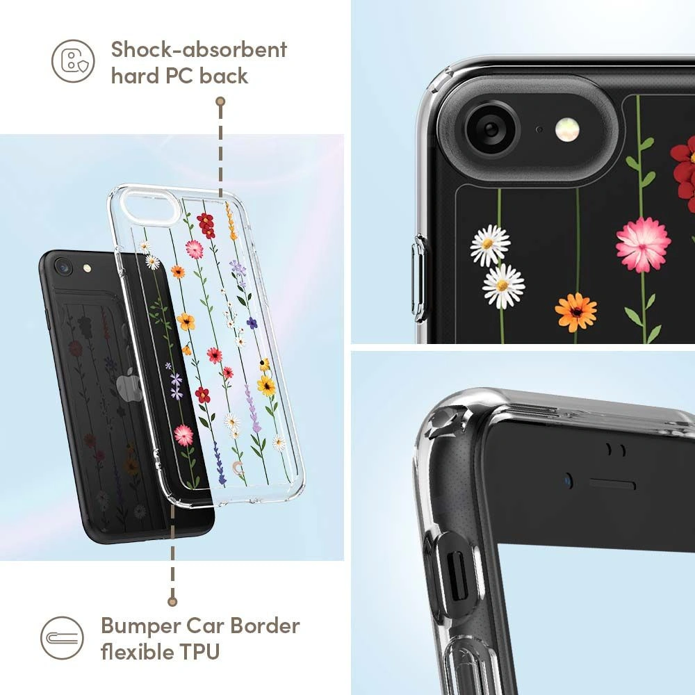 Wholesale Spigen Cyrill Cecile Apple iPhone SE 2022/SE 2020/8/7 Flower Garden - SPN2198FLOGAR - {ean13} - Hurt