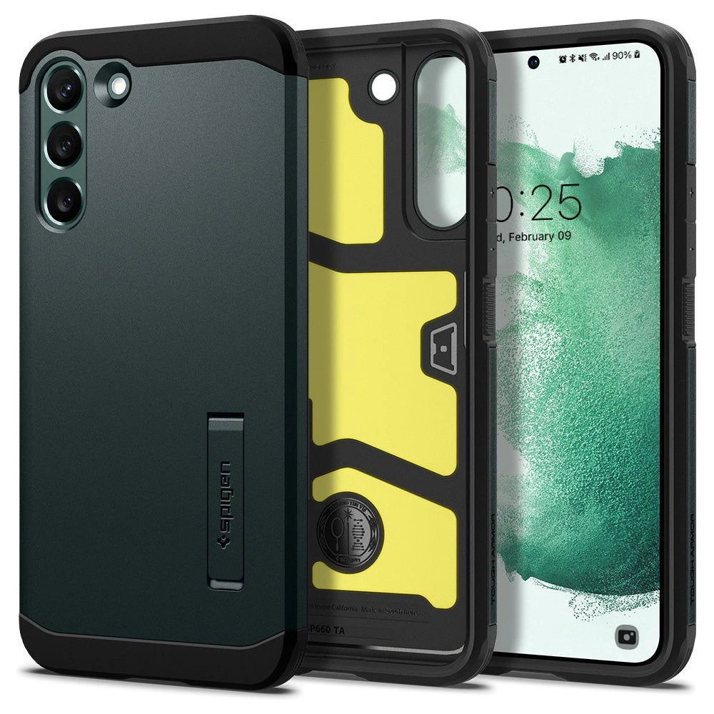 Hurtownia GSM - Etui Spigen Tough Armor Samsung Galaxy S22+ Plus Abyss Green - SPN2199ABYGRN - {ean13} - Hurt
