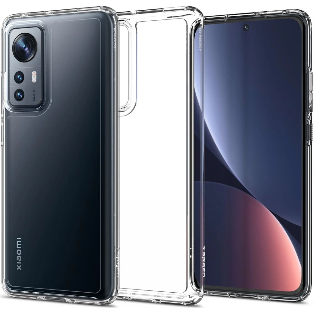 Hurtownia GSM - Etui Spigen Ultra Hybrid Xiaomi 12/12X Crystal Clear - SPN2200CL - {ean13} - Hurt