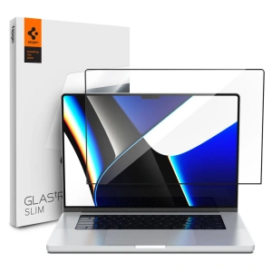 Hurtownia GSM - Szkło hartowane Spigen Glas.TR Apple MacBook Pro 16 2021-2023 Black - SPN2201BLK - {ean13} - Hurt