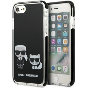 Wholesale Karl Lagerfeld KLHCI8TPEKCK Apple iPhone SE 2022/SE 2020/8/7 hardcase black Karl&Choupette - KLD880BLK - {ean13} - Hurt