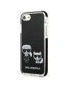 Hurtownia GSM - Case Karl Lagerfeld KLHCI8TPEKCK Apple iPhone SE 2022/SE 2020/8/7 Hartschale schwarz/black Karl&Choupette - KLD880BLK - {ean13} - Hurt