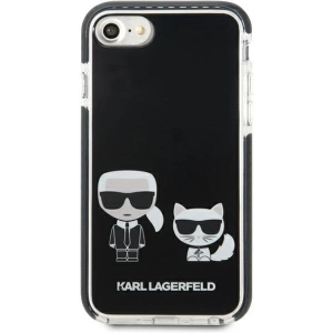 Hurtownia GSM - Case Karl Lagerfeld KLHCI8TPEKCK Apple iPhone SE 2022/SE 2020/8/7 Hartschale schwarz/black Karl&Choupette - KLD880BLK - {ean13} - Hurt