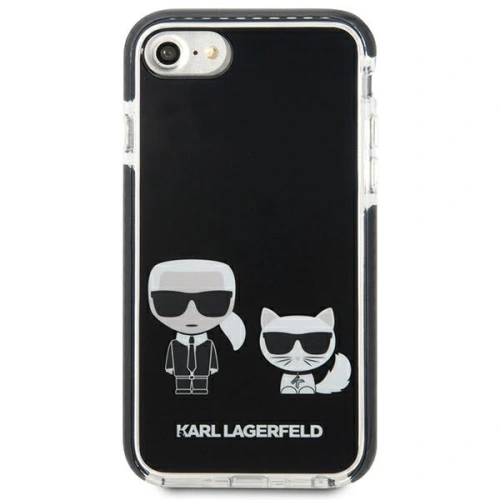 Etui Karl Lagerfeld KLHCI8TPEKCK Apple iPhone SE 2022/SE 2020/8/7 hardcase czarny/black Karl&Choupette