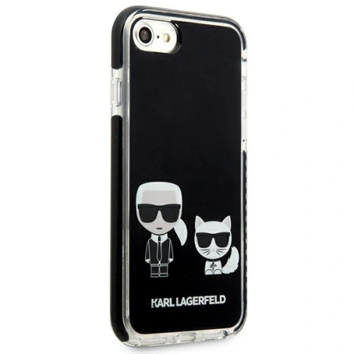 Etui Karl Lagerfeld KLHCI8TPEKCK Apple iPhone SE 2022/SE 2020/8/7 hardcase czarny/black Karl&Choupette