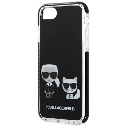 Etui Karl Lagerfeld KLHCI8TPEKCK Apple iPhone SE 2022/SE 2020/8/7 hardcase czarny/black Karl&Choupette
