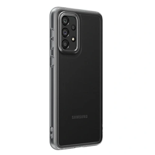 Etui Samsung Galaxy A33 5G EF-QA336TB czarny/black Soft Clear Cover