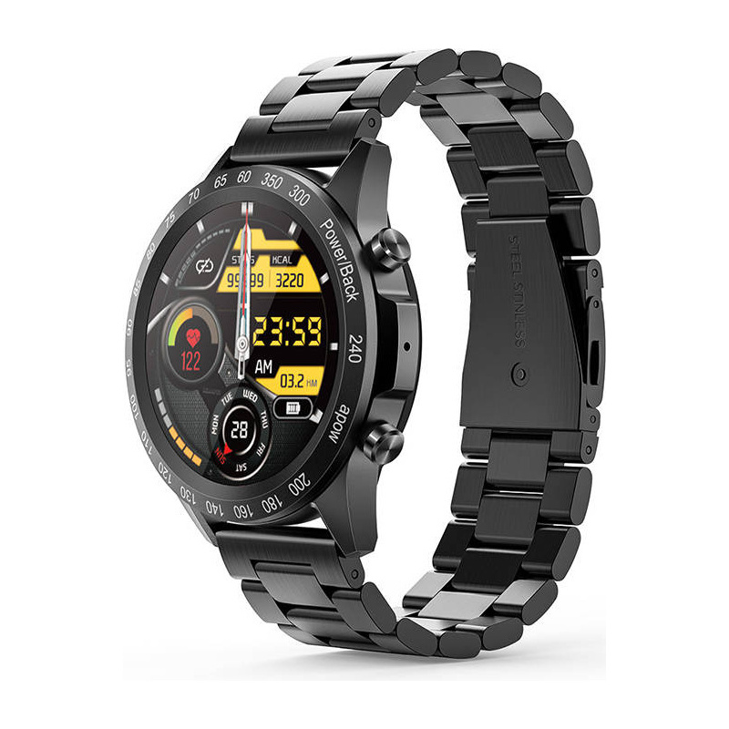 BlitzWolf Distributor - 5907489607988 - BLZ456BLK - BlitzWolf BW-HL4 Smartwatch Bluetooth 5.0 (black) - B2B homescreen