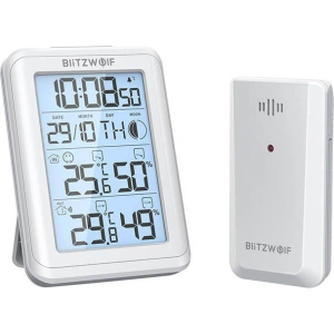 Wholesale Blitzwolf BW-TM01 Wireless Weather Station (white) - BLZ457WHT - {ean13} - Hurt