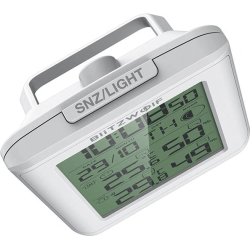 Stacja pogody Blitzwolf BW-TM01 bezprzewodowa (biała)