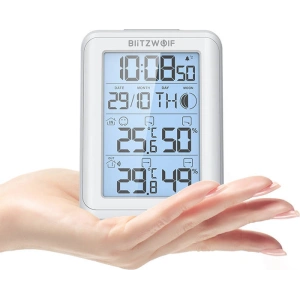 Wholesale Blitzwolf BW-TM01 Wireless Weather Station (white) - BLZ457WHT - {ean13} - Hurt