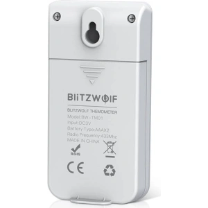 Hurtownia GSM - Dodatkowy czujnik Blitzwolf BW-DS01 do stacji pogody BW-TM01 - BLZ458 - {ean13} - Hurt